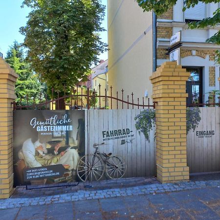 Pension Zur Elbe Wittenberg Buitenkant foto